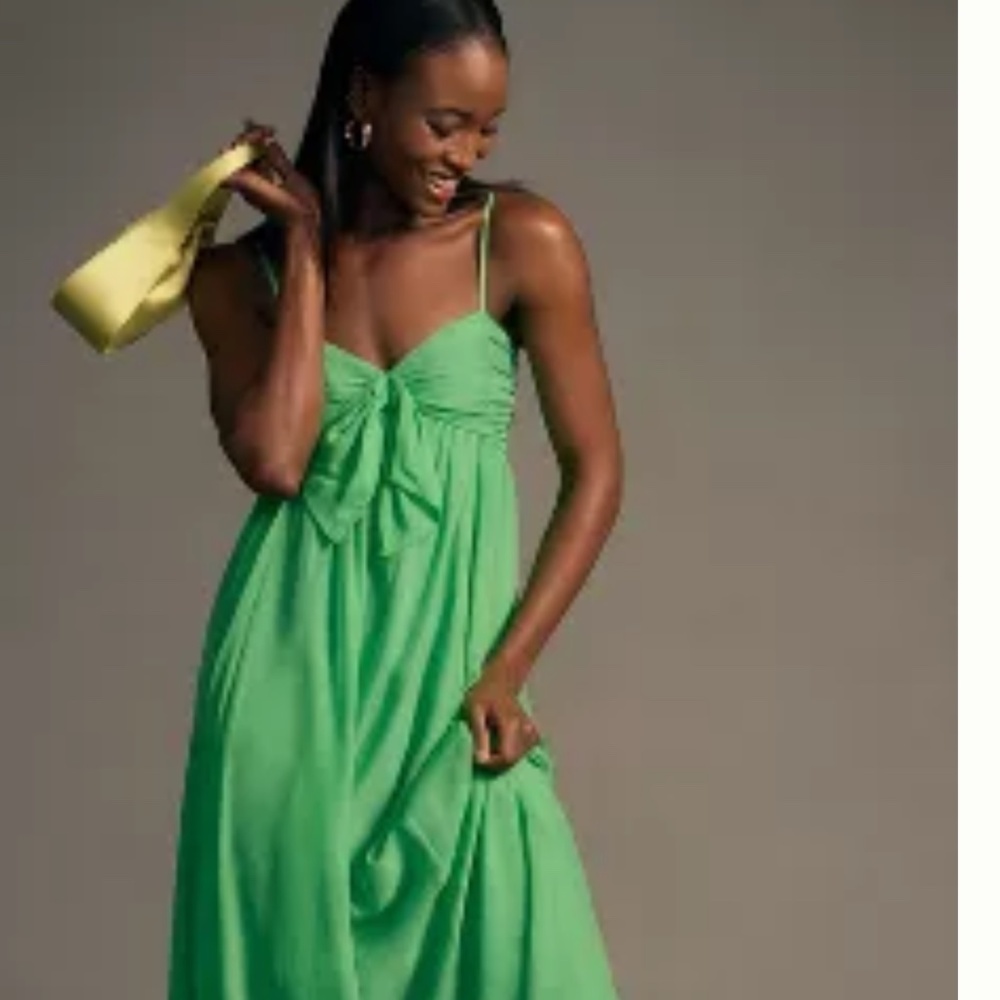 Cami NYC Loa Bow Silk Dress